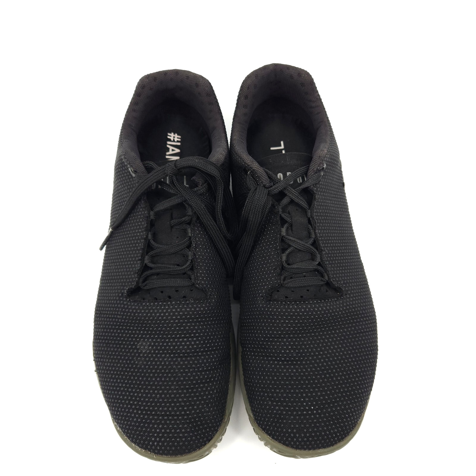 Nobull Outwork Edge Impact Shoes Men Size 10.5 Women 12 Black Training Workout