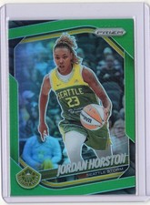 2025 Panini Prizm WNBA - Jordan Horston #37 Green Prizm