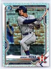 2021 Bowman Chrome Jeremy Pena Prospects Mega Box Refractor #BCP-190 Astros
