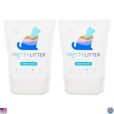 Health Monitoring Cat Litter, Non-Clumping Crystal, 6LB Pack of 2, Unscented