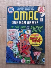 OMAC ONE MAN ARMY #2 - 1974 DC Comics  Jack Kirby  vs MR. BIG