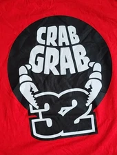 Crab Grab 32 T-Shirt Men's Sz Medium Thirtytwo Stirepel Snowboarding Tee 