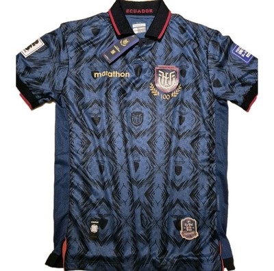 Mens Tshirt 3D printed Ecuador National Blue  Jersey Medium