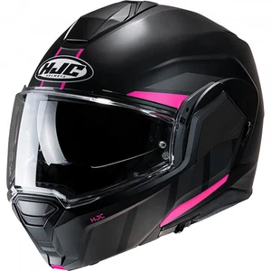 HJC i100 Motorcycle Motorbike Helmet Sports Touring Beis Pink