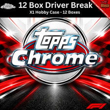 2026 Topps Chrome Formula 1 Hobby Case --- X12 Box PYD #3071