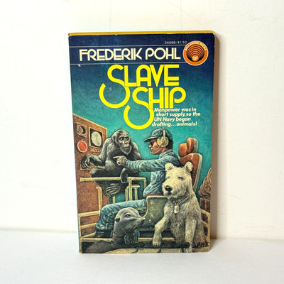 Slave Ship Frederik Pohl 1957  1974 4th Printing Project Mako *BUY 2 GET 1 FREE*