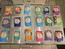 2000 McDonald  s Ty Teenie Beanie Babies Full Set of 18 All Sealed New Unopened 