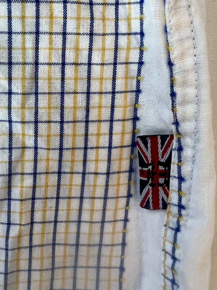 English Laundry Shirt Mens XL Check Plaid Button Up Long Sleeve Dress Casual - image 4 of 4