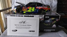 William Byron 1/24 2018 24 Axalta Chevy Camaro Auto'D by William Byron w/COA