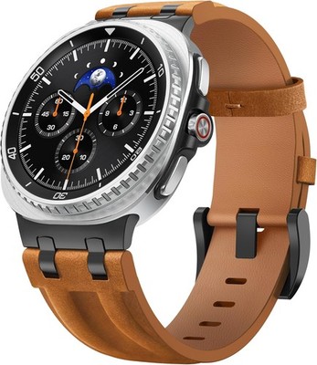 Premium Leather Strap Compatible with Samsung Galaxy Watch Ultra 47mm