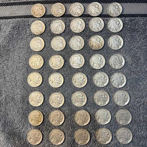 Buffalo Nickel Roll 1935-1937 (Fine+)