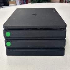 Lot Of 3 Defective PlayStation 4 Slim Black System Console Only For Parts PS4