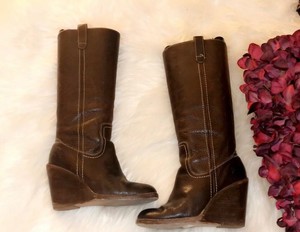 frye boots wedge