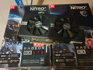 Sapphire Nitro Radeon Rx 570 4gb Gddr5 Dual Uefi Graphics Ebay