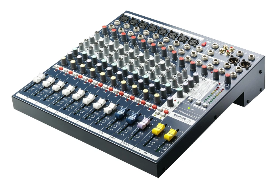 EFX8 Soundcraft - Mezcladores de audio profesionales - Léxico de bajo costo y alto rendimiento Foto 3 de 3