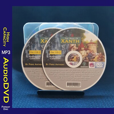The MAGIC OF XANTH Series By Piers Anthony - 40 MP3 Audiobook Collection