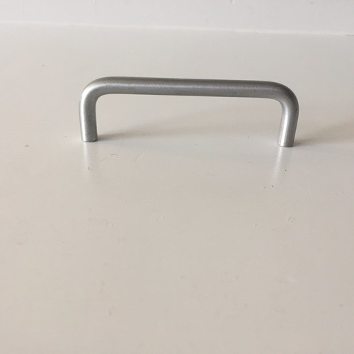Lot of 9 - Wire Pulls Cabinet Hardware Solid Brass with Satin Chrome Finish - Picture 2 of 7