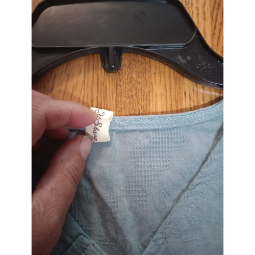 Jin Yi Shang Asian cotton linenChinese style crossover top women's XL - Picture 4 of 7