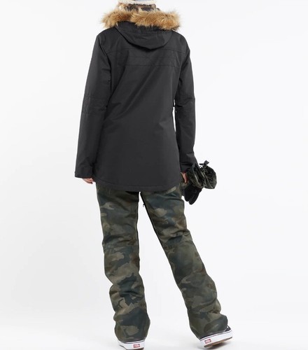 VOLCOM Women's FAWN Insulated Snow Jacket - BLK - XL - NWT - Picture 7 of 9
