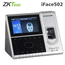 ZKTeco iFace502 Face Fingerprint Biometric Time Attendance Access Control System