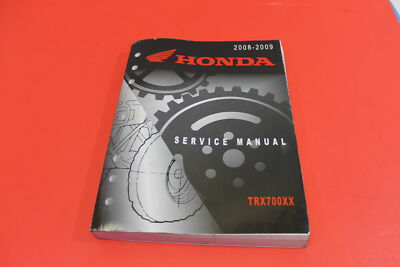 NEW Genuine 2008-2009 HONDA TRX700XX FACTORY RAPAIR SERVICE MANUAL