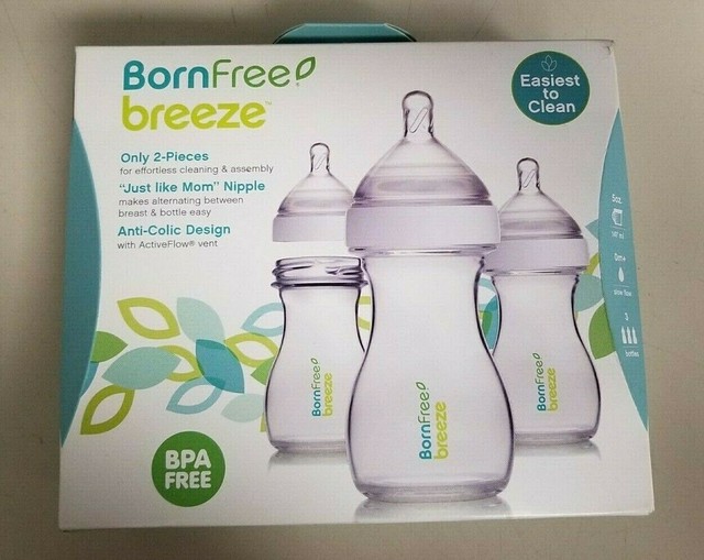 born free breeze plastic bottles