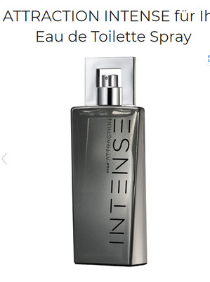 Avon ATTRACTION INTENSE für Ihn Eau de Toilette Spray Top Duft 