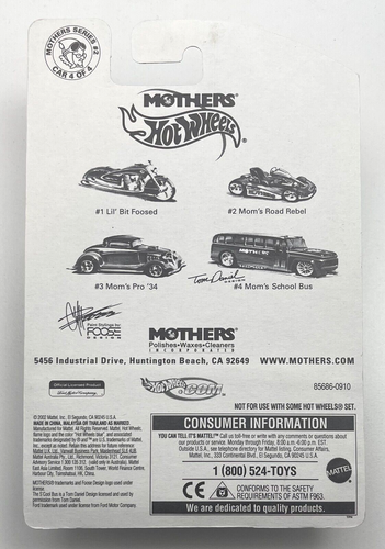 Hot Wheels - Mothers - Mom's School Bus - New on Card - Picture 2 of 2