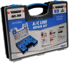 AUTOMOTIVE AIR CONDITIONING AC A/C LINE COMPLET REPAIR KIT WITH CASE