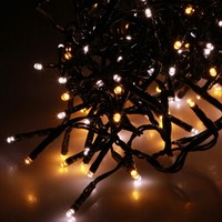 Led Lichterkette Cluster 288 Led 2,6M Innen AußEn Warmweiß Weihnachten Garten