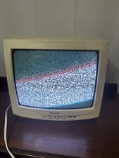 Vintage 2002 Sharp 13N-M150B 13" CRT TV Retro Gaming Television