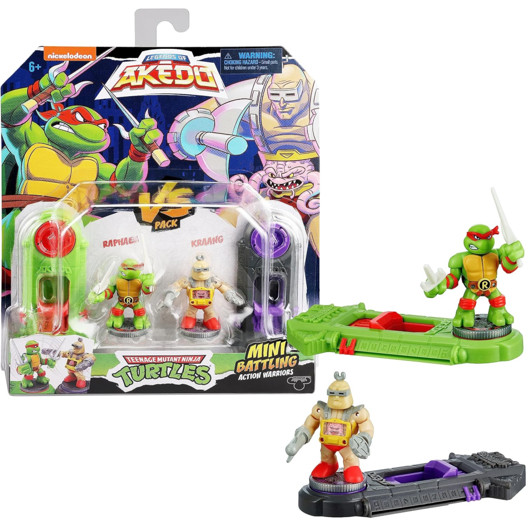 Teenage Mutant Ninja Turtles Raphael Vs Kraang Legends Of Akedo
