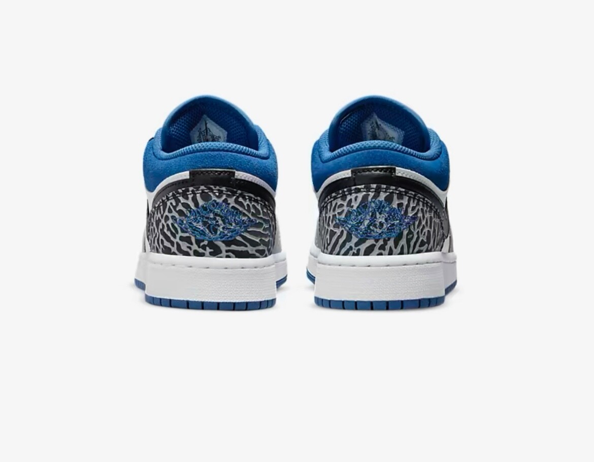 nike air jordan low SE True Blue Size 4.5, brand new with box. Sold out on Nike image 2