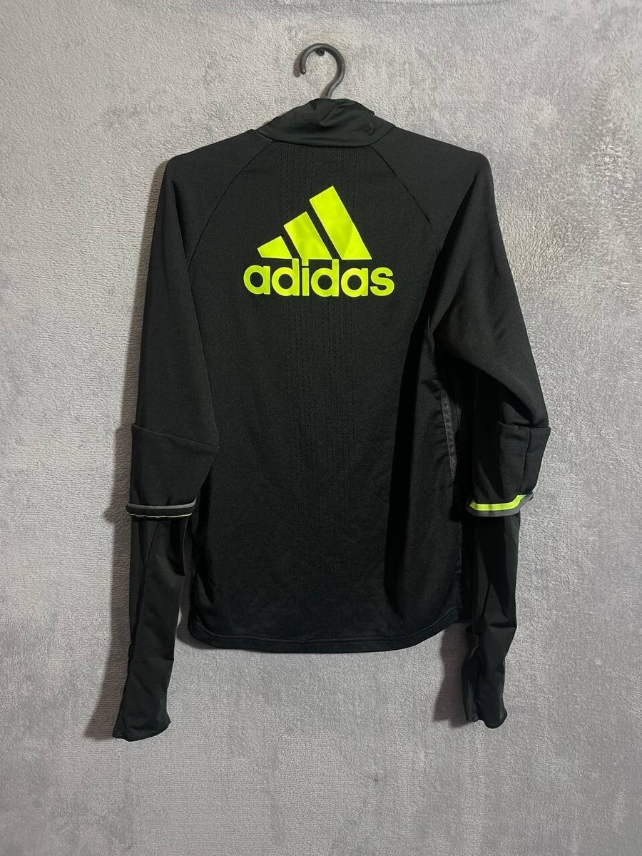 Chelsea Training Football Jacket Long Sleeve Black Adidas Official