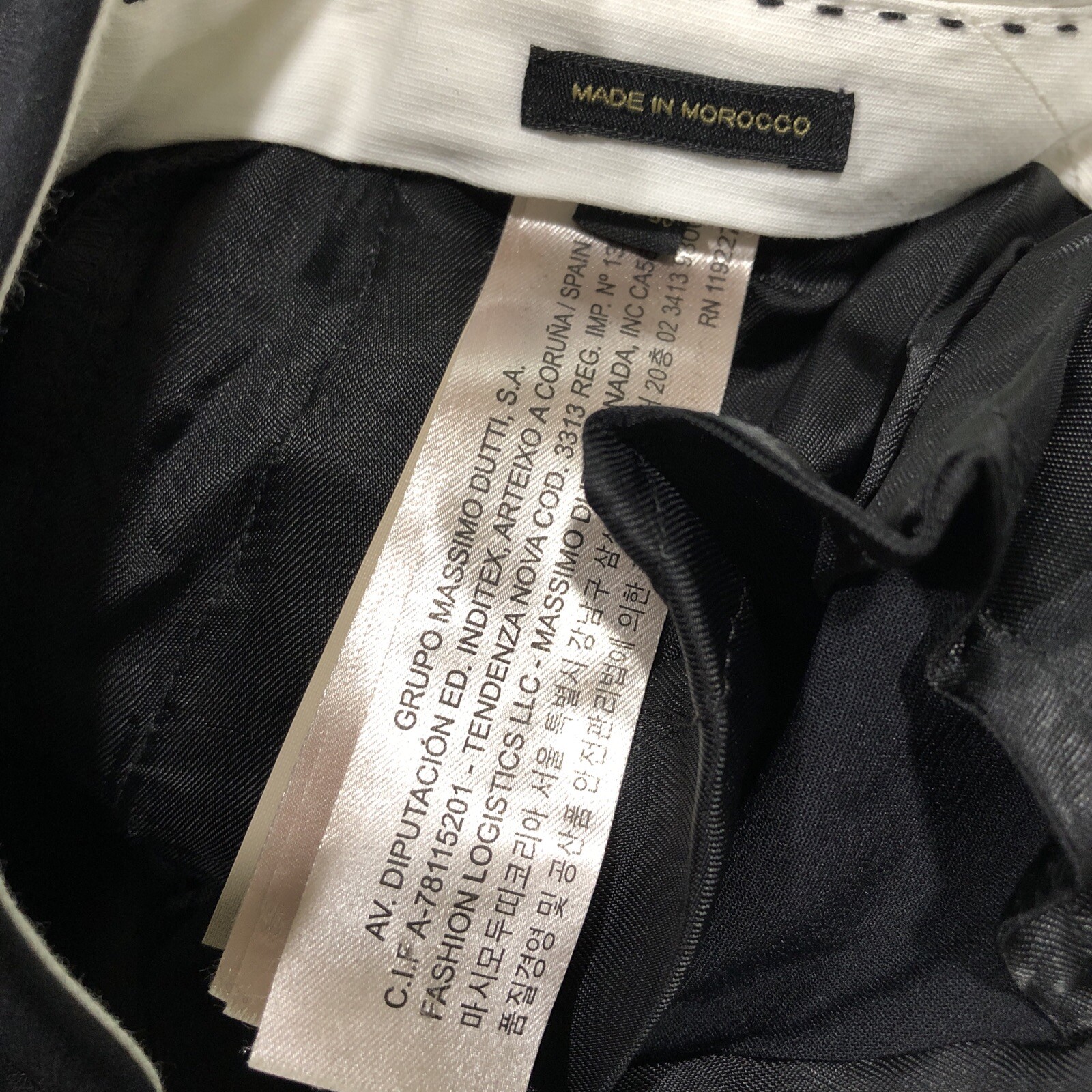 Massimo Dutti  Slim Fit Jeans Women Low Black Size 8 image 7