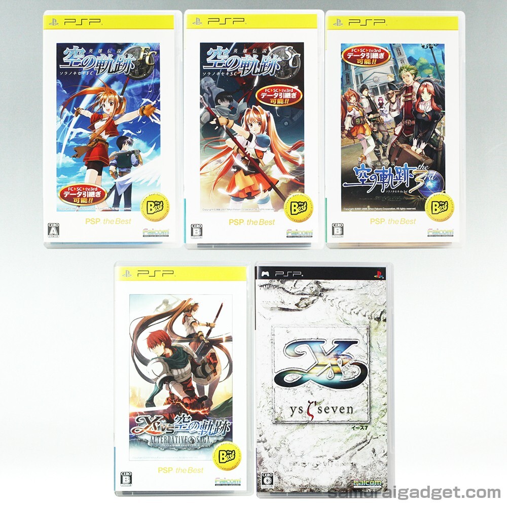 Trails in the Sky FC+SC+3rd & Ys vs.The Legend of Heroes & Ys 7