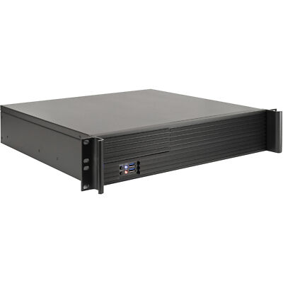 Inter-Tech IPC 2U-K-240L, Server-Gehäuse, schwarz