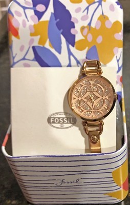 fossil watch ladies waterproof