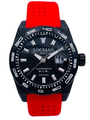 Locman Stealth Carbon 300M 216WR/975 Automatic Discounted New