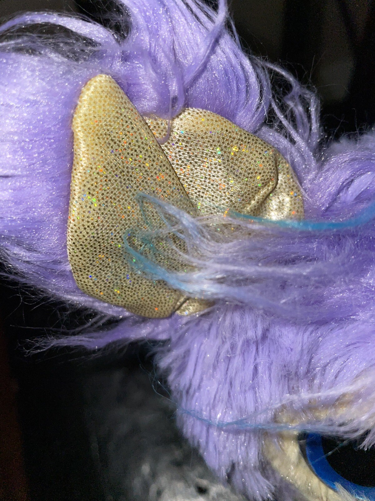 Little Live Pets Scruff-a-Luvs Cutie Cuts Purple Shaggy Puppy Dog Plush 8” Plush