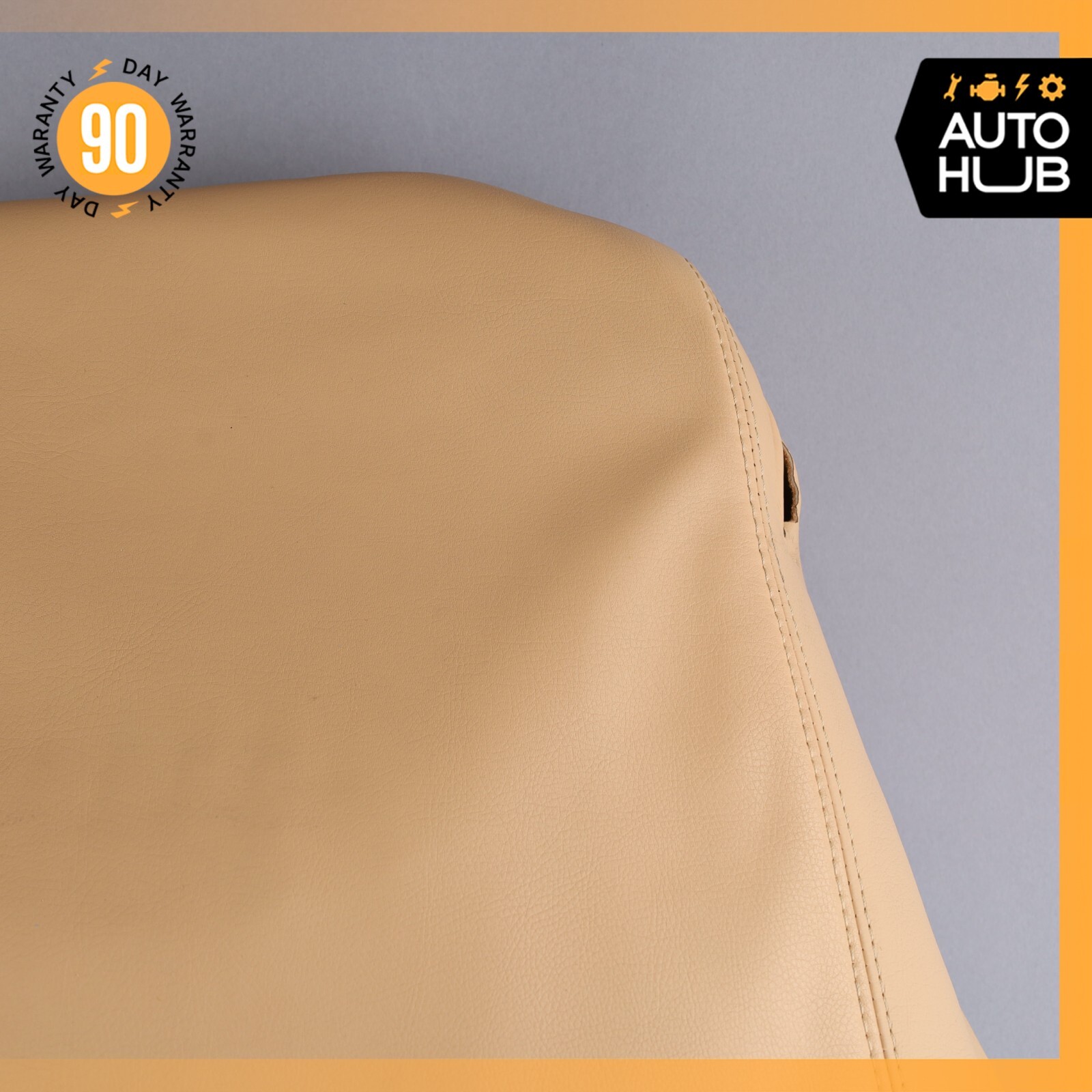 08-12 Maserati GranTurismo M145 Front Left Side Top Upper Seat Cushion Beige OEM