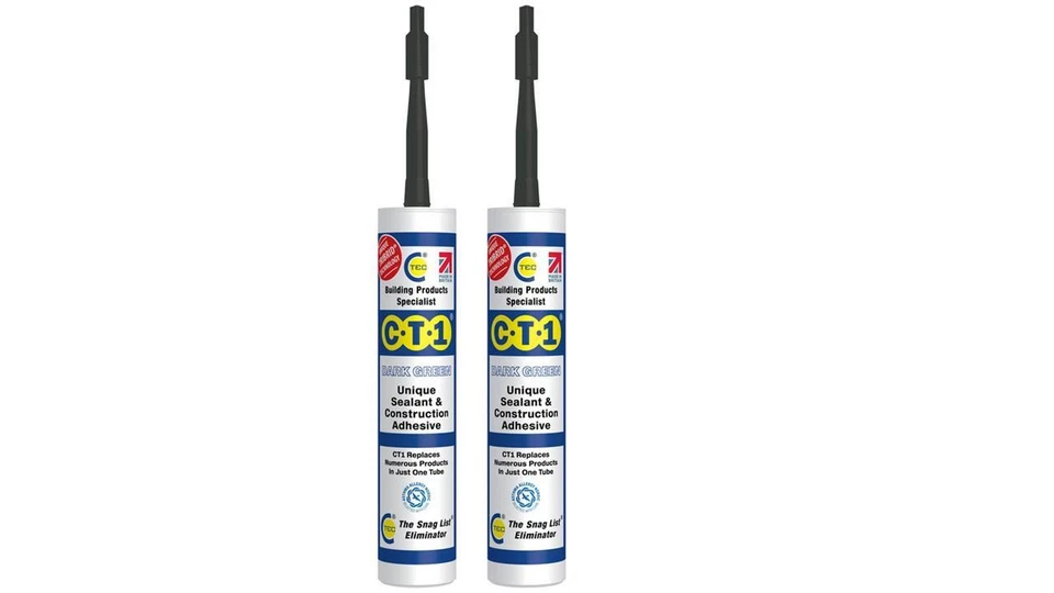 CT1 - Dark Green - Sealant & Adhesive Snag Tube for Virtually Any Material (2)