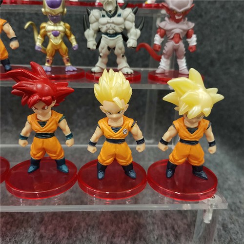 21PCS Mini Dragon Ball Z Figures Super Saiyan Goku Vetega Gotenks Action Figures - Picture 4 of 12