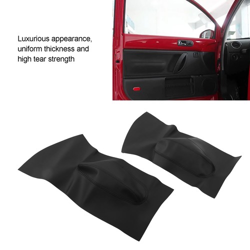 Garniture Accoudoir Porte Citroën C4 2006-2016 - 4 Pièces Cuir Microfibre