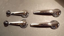 53-54-55-56-57 Chevrolet & GMC Truck Set - 2 Window Handles & 2 Door  Handles   