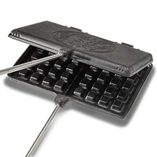 Sandwich- Waffeleisen Gusseisen Lagerfeuer Waffeln Zelten Outdoor Küche TOP 1A 