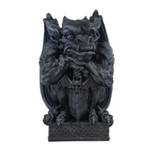 XL Gargoyle Figur Wasserspeier Fabelwesen Gothic Halloween Skulptur Statue IM49