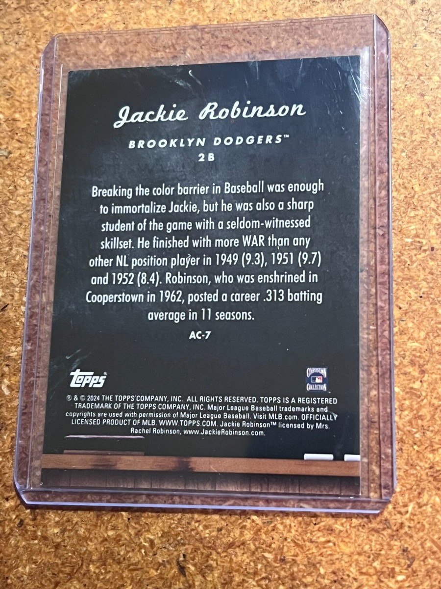 Jackie Robinson Baseballkort