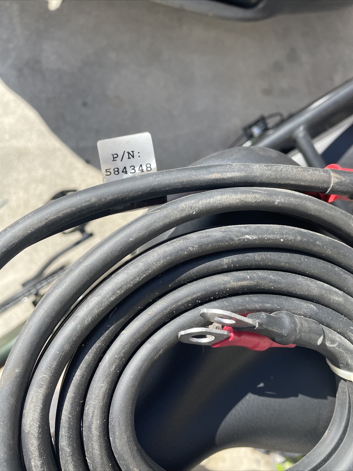 A7b OMC Johnson EVINRUDE 584348 OUTBOARD Battery Cables for sale online