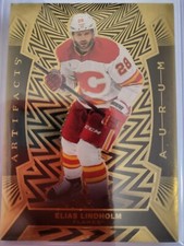 Elias Lindholm 21-22 Artifacts Hockey Aurum A-16